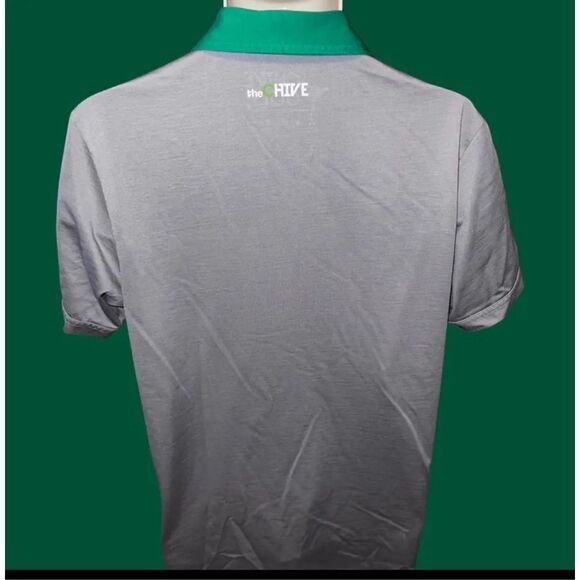 Travis Mathew Chive Collab Grey Pocket Golf Short Sleeve Polo Size XL #66 - Picture 4 of 7